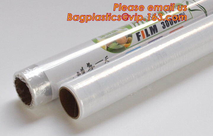 PVC Cling Film Plastic Wrap 30CM X 400M Cheap Food Wrap Film, Pvc Cling Film Jumbo Roll, 11 micron pvc stretch food wrap