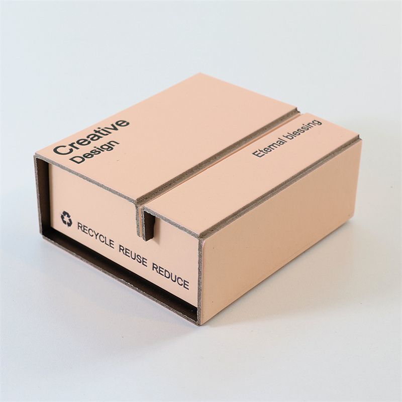 Valentine Cosmetic Carton Handcraft Custom Printing Foldable Cardboard Jewelry Jewellery Folding Paper Wedding Party Festival Small Gift Packing Box