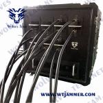 5G Cell Phone Signal Jammer 20 - 6000MHz Full Cover Pelican Case Bomb Jammer Car