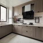 Plywood Door Solid Wood Kitchen Countertop Cabinet Sets