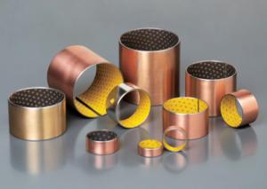 China High Precision Oilless Bushing All Oiles Bronze Bearing , Oil Free Bushings on sale