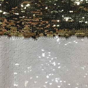 Wholesale Heat Insulated Glitter Sequin Fabric Bulk Reversible Commercial House Decor from china suppliers