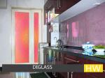 Diglass Laminated Dichroic Glass For Glass Shower