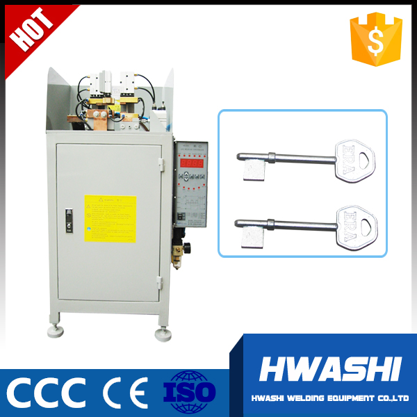 Pneumatic AC Dual Key Butt Welder for Metal Lock Key Hardware Products