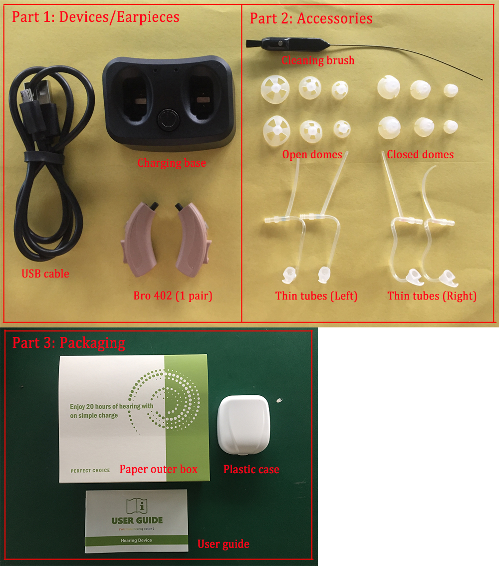 Power Bank Bluetooth Hearing Aids Self-Fitting Deaf Amplifier