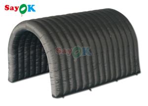 Wholesale Black Inflatable Sports Tunnel Tent For Football Game Outdoor Events Entrance Tunnel from china suppliers