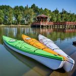 14'2" ST Thermoformed ABS Plastic Touring Sea Race Ocean Kayak Sit In Wholesale