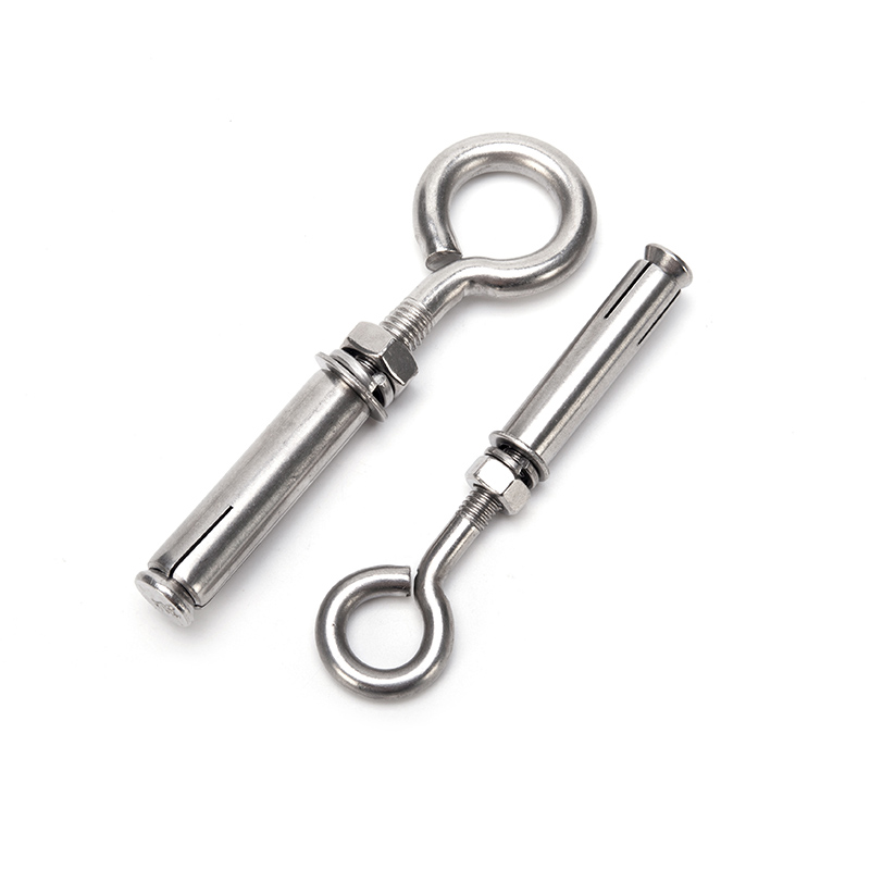 316 Stainless Steel Welded Eye Bolt for Rigging Hardware from Round Head Measurement System INCH Size 1.6 m
