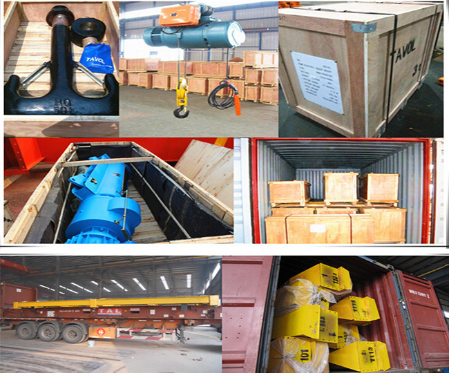 Semi- gantry crane 2-10 ton