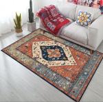 Bosmia Ethnic Style Rectangle Living Room / Hotel Floor Carpet With Special