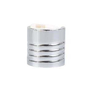 Wholesale Tassel 24/410 Shiny Silver Aluminium Screw Cap Dispenser Shampoo Bottle Caps from china suppliers