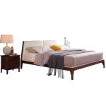 Modern European Design Wooden Furniture Bed