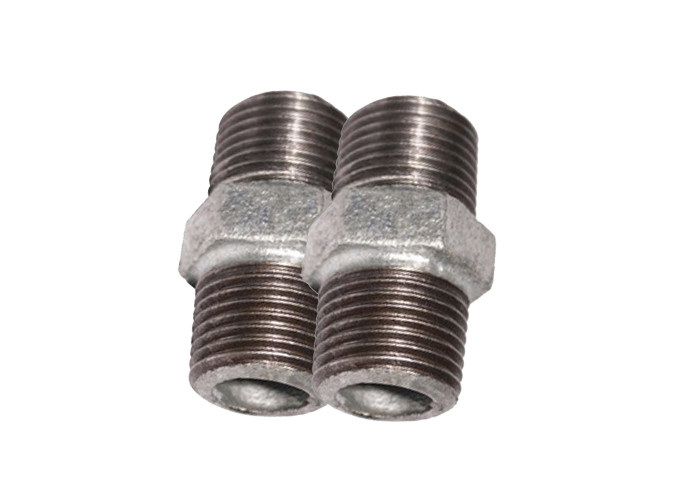 1-1/2" Malleabale Iron Barrel Pipe Fitting Nipple Male Hex Nipple FM / UL Certificated