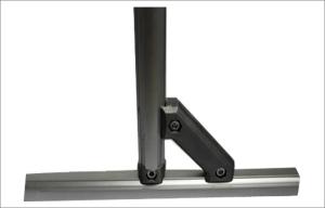 Wholesale Two Side 45 Degree Aluminum Tubing Joints Slivery Anodic Oxidation Treatment from china suppliers