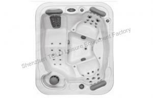 Wholesale Jacuzzi double ended whirlpool bath Tubs Outdoor Spa for 3 People from china suppliers