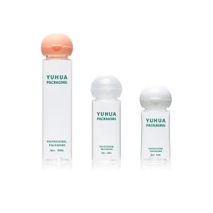 Wholesale 30ml PET Cosmetic Bottle Travel Sample Size Flip Cap Bottle For Skincare from china suppliers