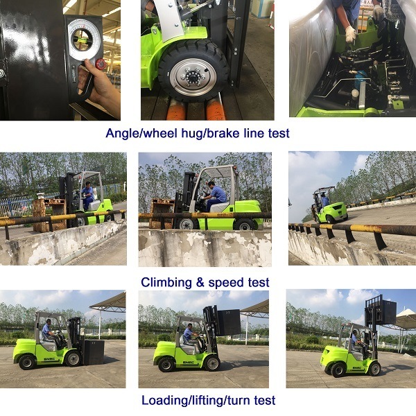 China 3.5ton Diesel Forklift with Block Clamp Price
