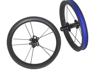 Wholesale Full Carbon Fiber Wheels Children Push Balance Bike Wheelset 12 Inch from china suppliers