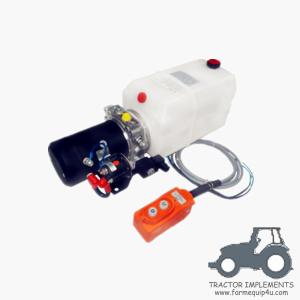Wholesale 12v Hydraulic Power Unit For Farm Tipping Trailer; Hydraulic Pump with Battery; from china suppliers