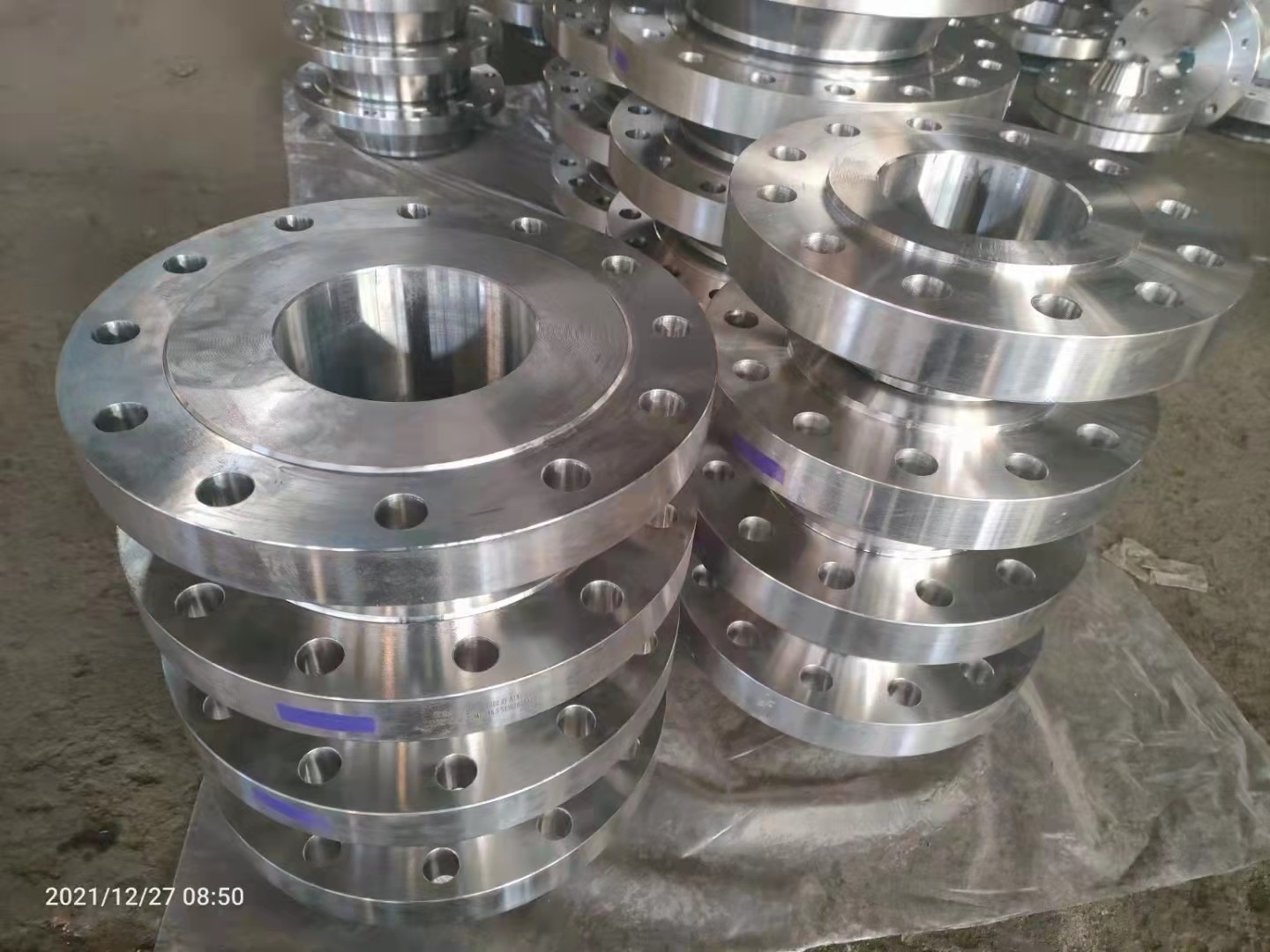 Ansi En Gost 20 Steel Forged Flange Pn10 Pn16 Pn25 Pn40