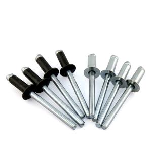 Wholesale DIN7337 GB Standard Open Type Flat Head Aluminium Pop Blind Rivet 5mm-30mm Length from china suppliers