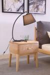 Drawer Bedroom Furniture Nightstand Bedside
