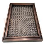 Red Bronze Ornamental Stainless Steel Woven Screen 201 304 316 Grade