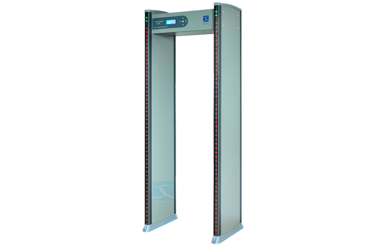 Waterproof walk through metal detector security Body scanner gate wtih LCD display