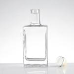 700ml 750ml Vodka Bottle for Custom Super Flint Material Liquor Brandy Glass