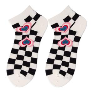 Wholesale Custom Print Cute Fashion Style Women Cotton Ankle Short Socks from china suppliers