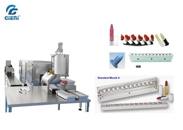 Economic Multi - cavities Lip Balm Filling Machine , Manual Cosmetic Filling
