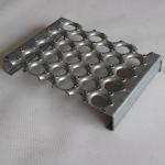 Original Color Galvanized Safety Grating , Galvanised Steel Grating With
