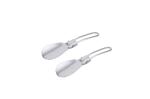 Long Stainless Steel Shoe Horn Folding Boot 4.7 Inch 12 CM Small 430 Shoe Spoon