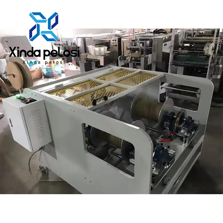 Kraft Twisted Paper Bag Handle Making Machine 1.5KW High Capacity