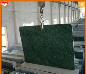 Wholesale Polished Verde Green Marble , India Marble Dining Table 36''X36'' from china suppliers