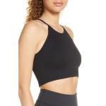 Wholesale High Quality Black Women Yoga Crop Tank Top Ladies Sportswear with OEM