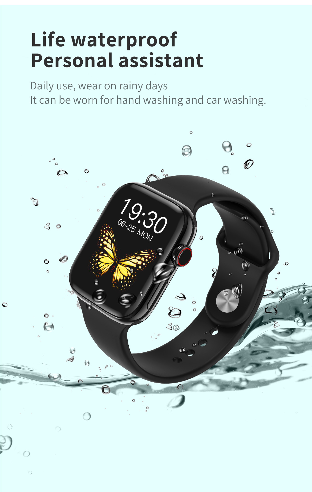 F18 F20 F2 F28 FK78 Inteligente Smartwatch Bluetooth Calling
