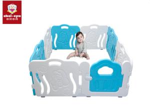 Wholesale 8 Panel Child Safety Playpen / Baby Play Yard Mermaid Fence SGS Certification from china suppliers