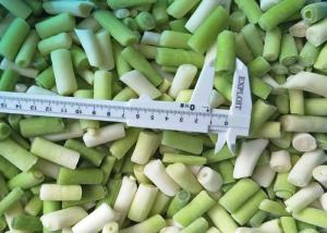Wholesale KOSHER 100% Fresh Frozen Vegetables IQF Frozen Green Garlic Sprouts Cut from china suppliers