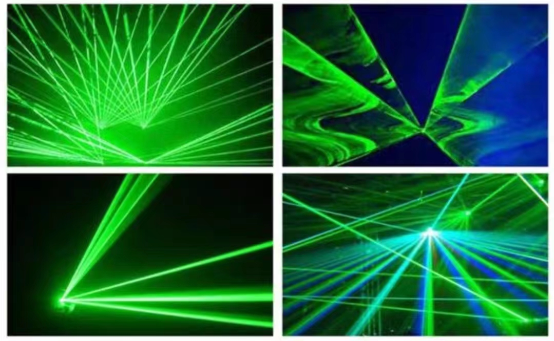 IP33 Rated Multi Laser Light Mini 3W RGB For Outdoors Full Color Animation Disco