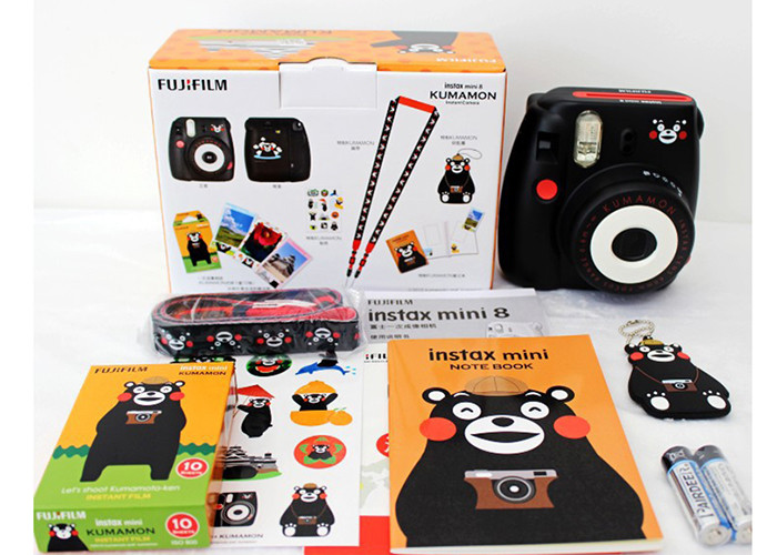 Fuji Instax mini 8 camera once imaging film lomo vertical shot for travel
