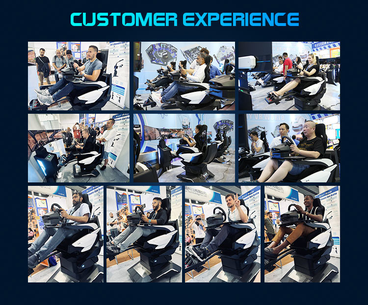YHY Ultimate Racing All-Aluminum Alloy VR Racing Simulator for an Immersive Experience