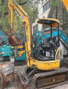 Wholesale Used Rubber Track Mini Digger Komatsu PC35, Second Hand Komatsu 3.5 Ton Crawler Excavator PC20 PC30 PC35 Cp50 PC55 Hot Selling from china suppliers