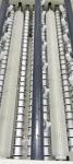 Photoelectric Glass Cleaning Machine Brush Rubber Roller , Corrosion Resistant