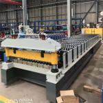 Metal Color Steel Roof Sheet Corrugated Sheet Roll Forming Machine For Building