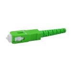 SC / APC Singlemode 9 / 125 Fiber Optics Connectors