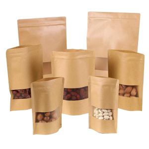 Wholesale Anti Leakage Standing Food Foil Scrim Kraft Paper Bags from china suppliers