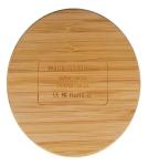 Environmental Bamboo Made 5W Portable Wireless Charger 5V 2-3A