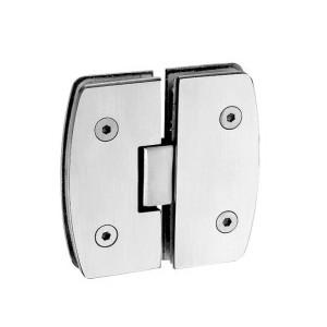 Wholesale Bathroom glass clamp RS1813, 90# Camber 180 degree, stainless steel 304, satin or mirror from china suppliers