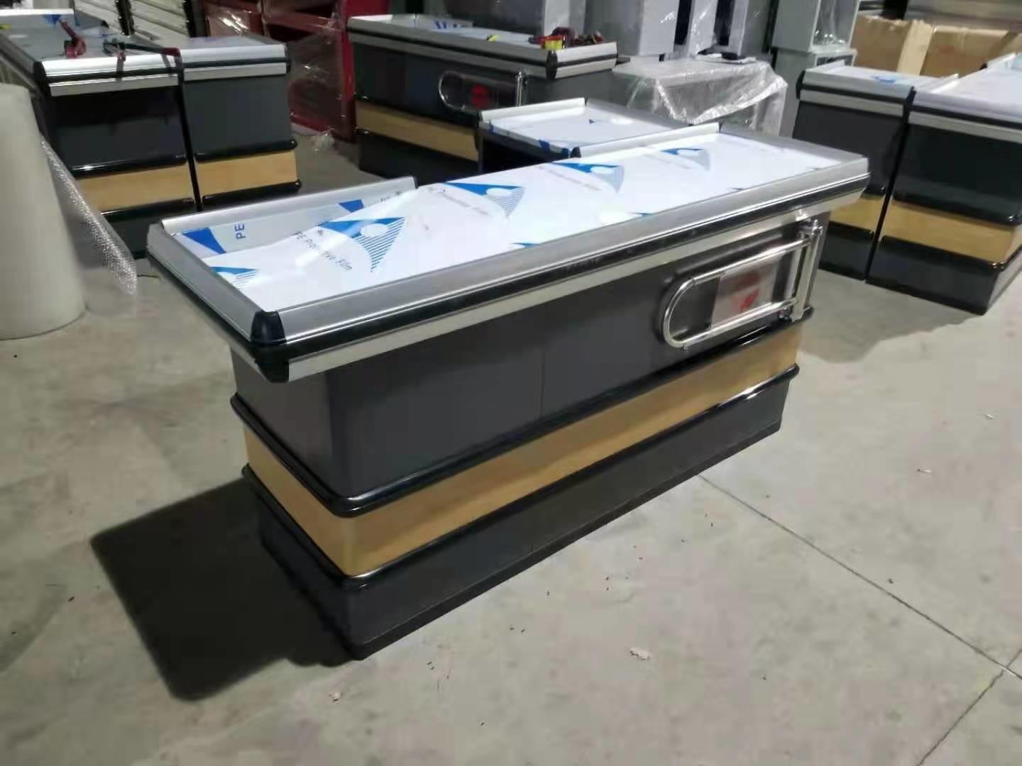 Supermarket Register Checkout Counter Electric Transmission